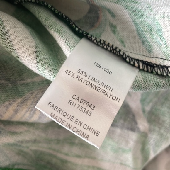 NWOT Rachel Roy Green Safari Top - Picture 4 of 4